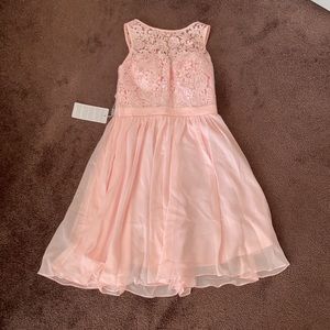Pink Lace Dress